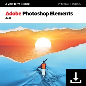 Adobe Photoshop Elements 2025 for Windows & MacOS